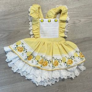 Be Girl Clothing Yellow Rose Dress